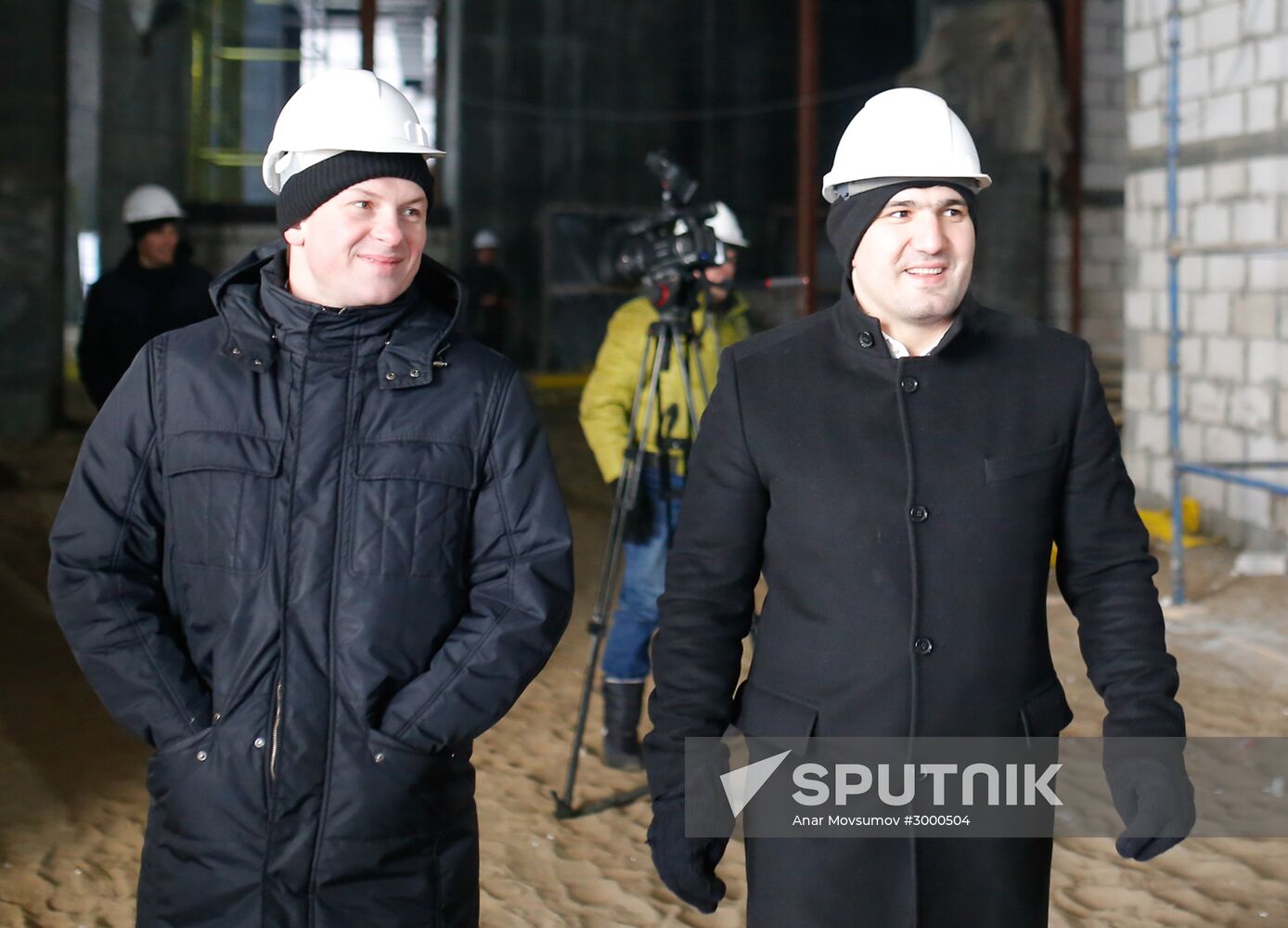 Samara Arena under construction