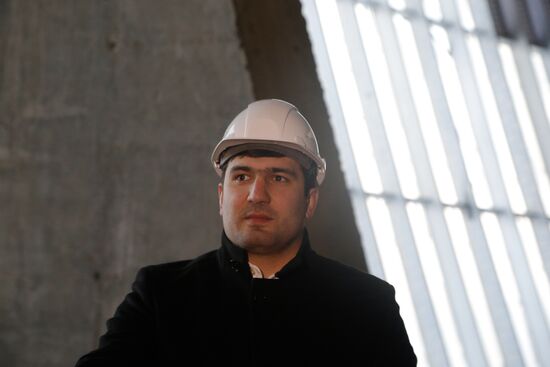 Samara Arena under construction