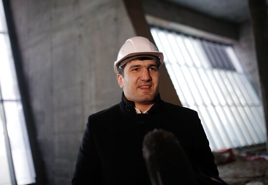 Samara Arena under construction
