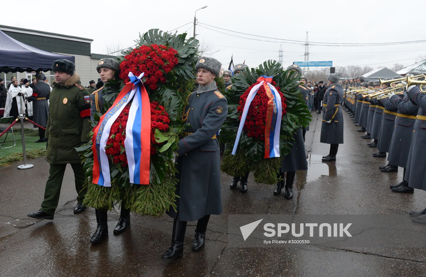 Funeral of Russian Ambassador to Turkey Andrei Karlov