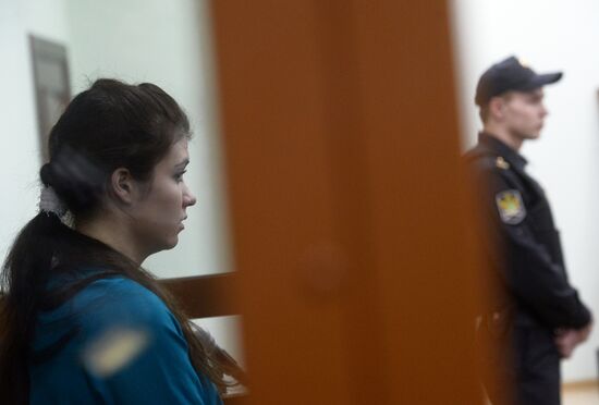 Court announces verdict in Varvara Karaulova's case