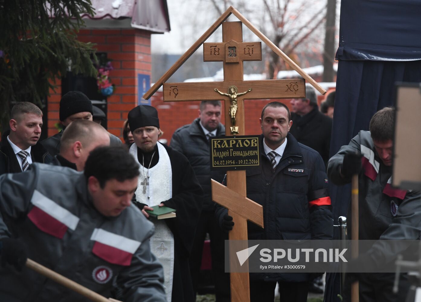 Funeral of Russian Ambassador to Turkey Andrei Karlov