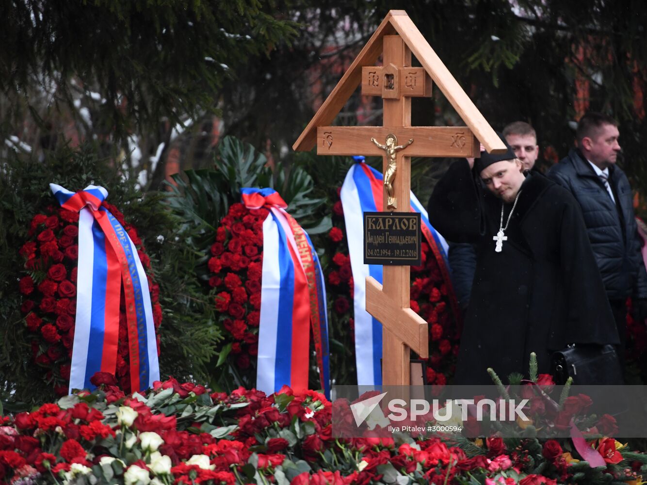 Funeral of Russian Ambassador to Turkey Andrei Karlov