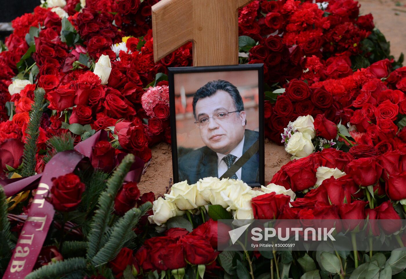 Funeral of Russian Ambassador to Turkey Andrei Karlov