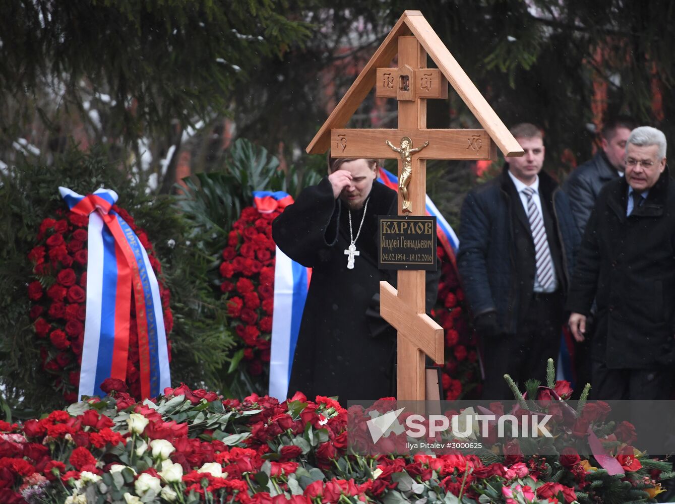 Funeral of Russian Ambassador to Turkey Andrei Karlov