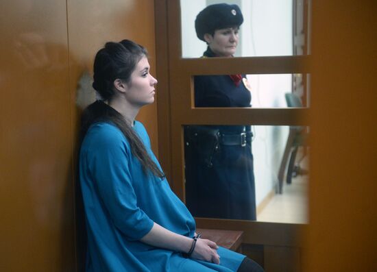Court announces verdict in Varvara Karaulova's case