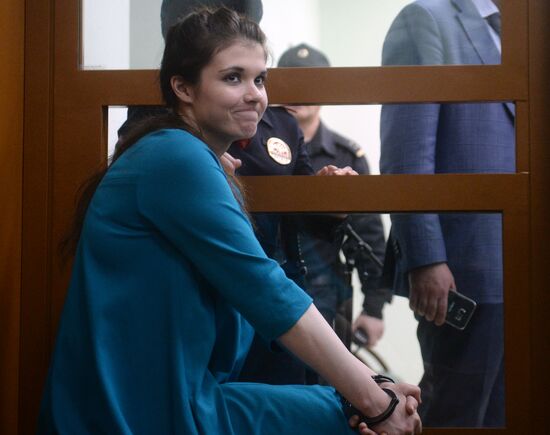 Court announces verdict in Varvara Karaulova's case