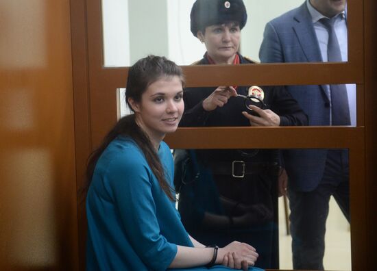 Court announces verdict in Varvara Karaulova's case