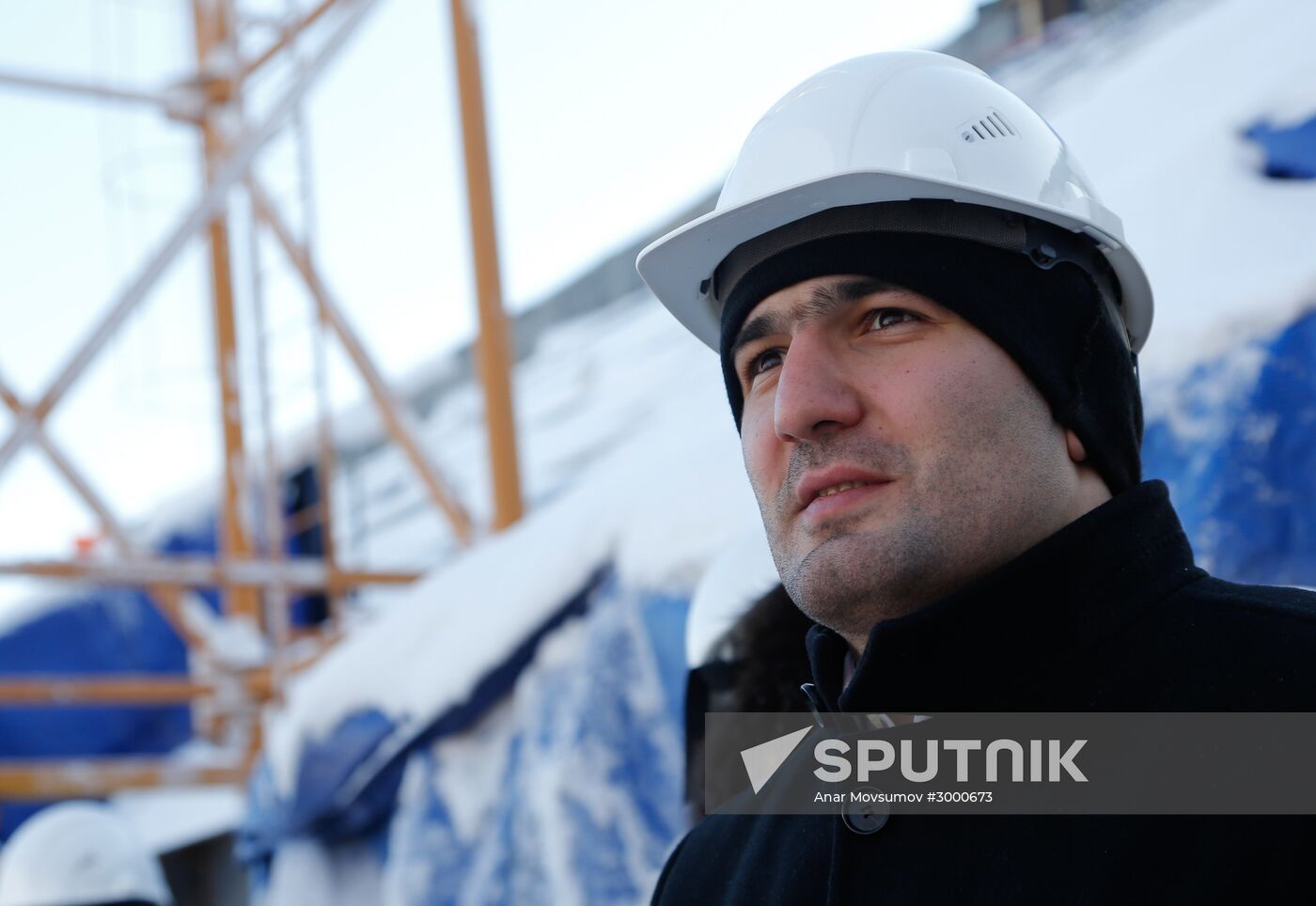 Samara Arena under construction