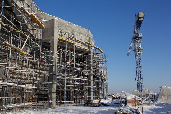 Samara Arena under construction