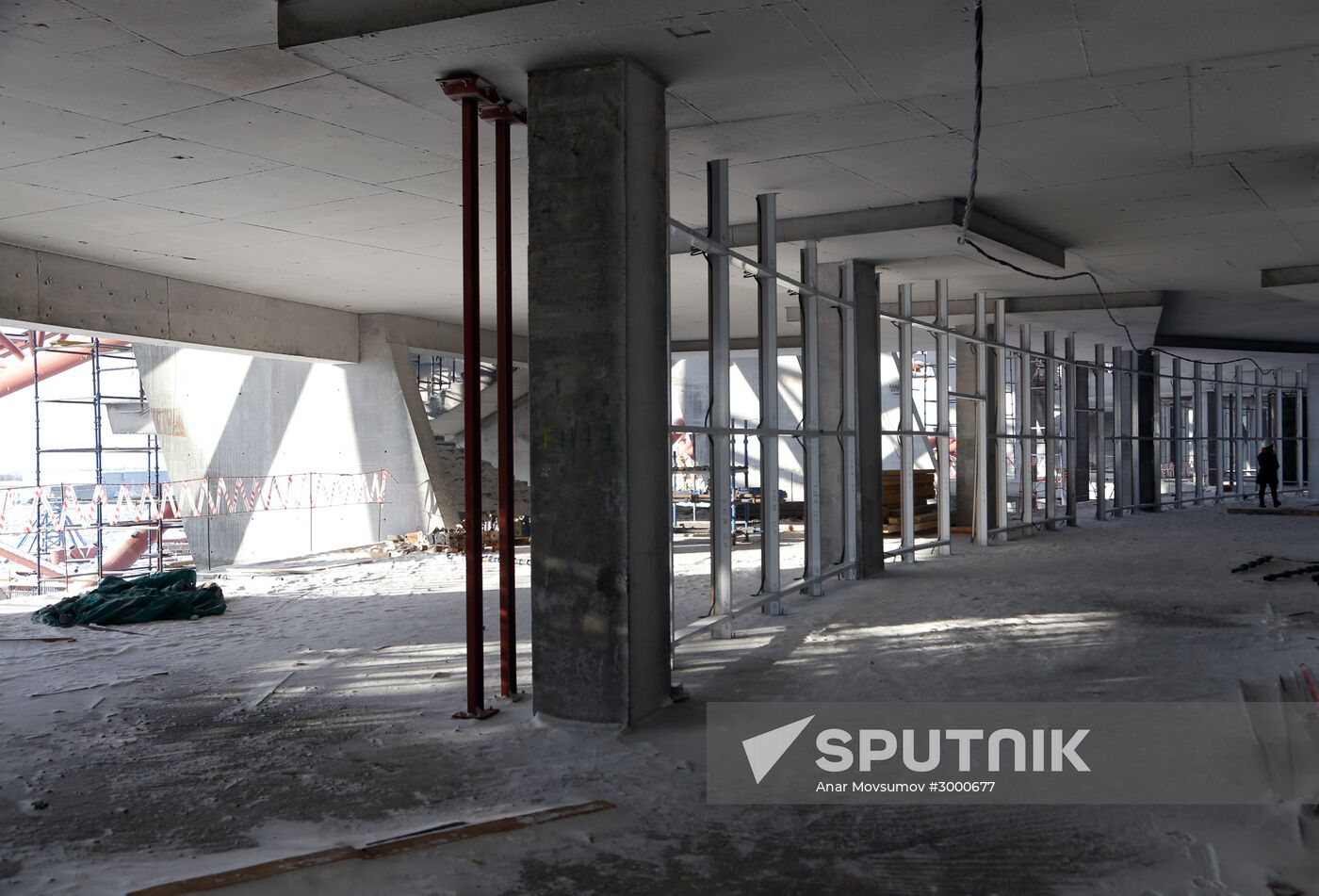 Samara Arena under construction