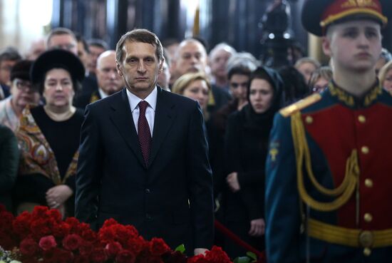 Funeral of Russian Ambassador to Turkey Andrei Karlov