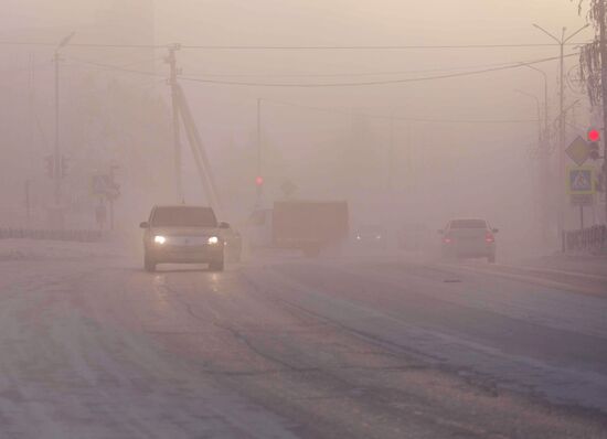 Unusial freeze-up in Yugra