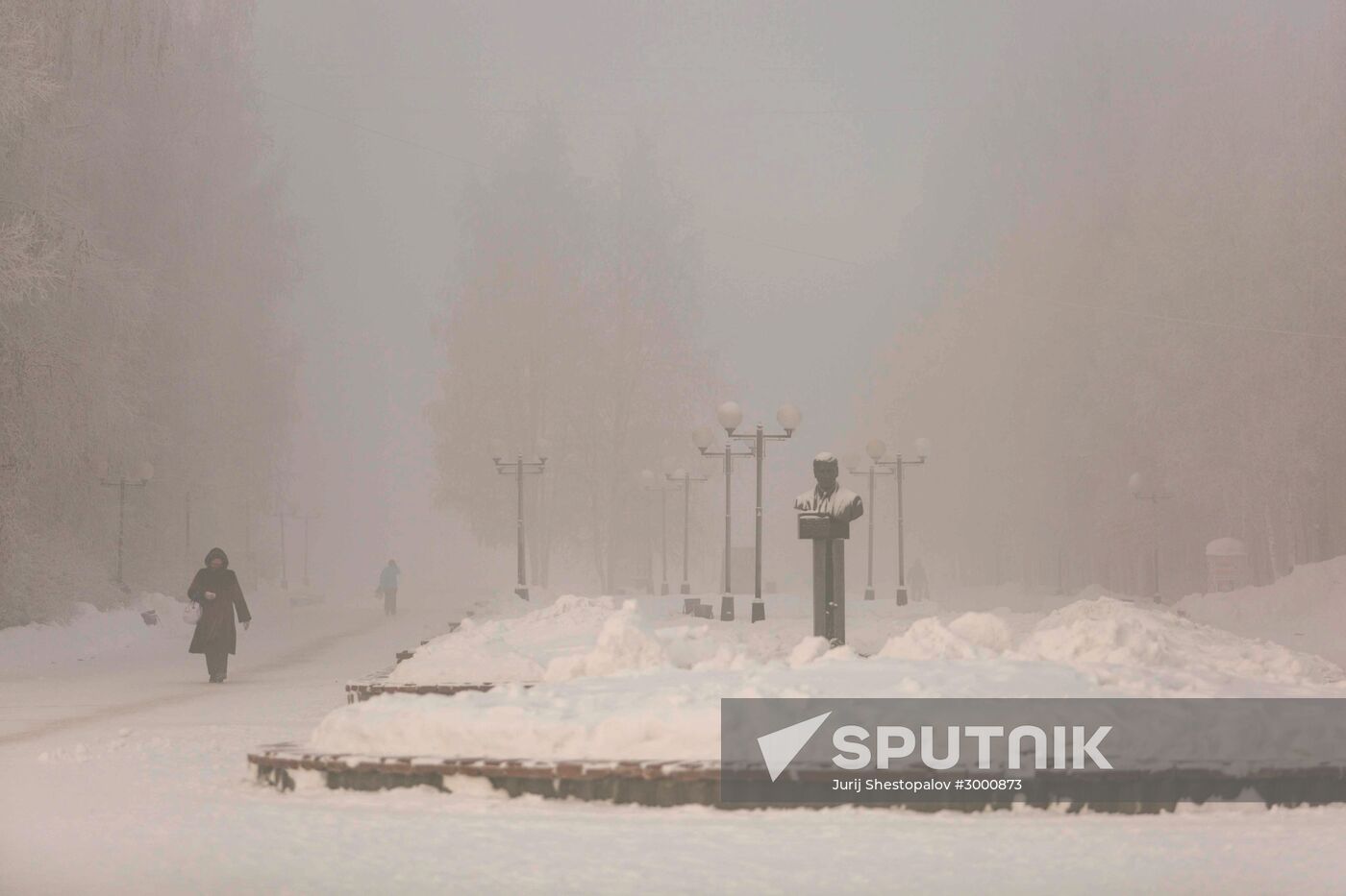 Unusial freeze-up in Yugra