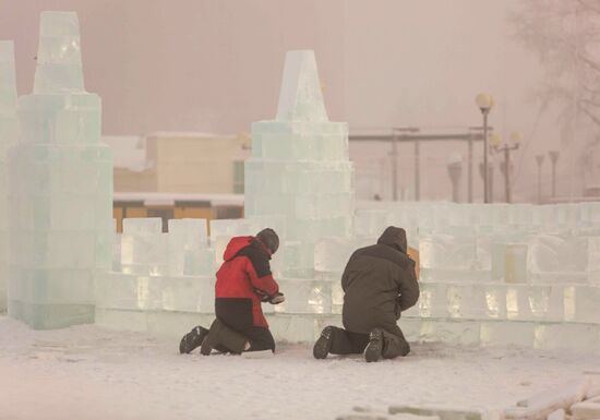 Unusial freeze-up in Yugra