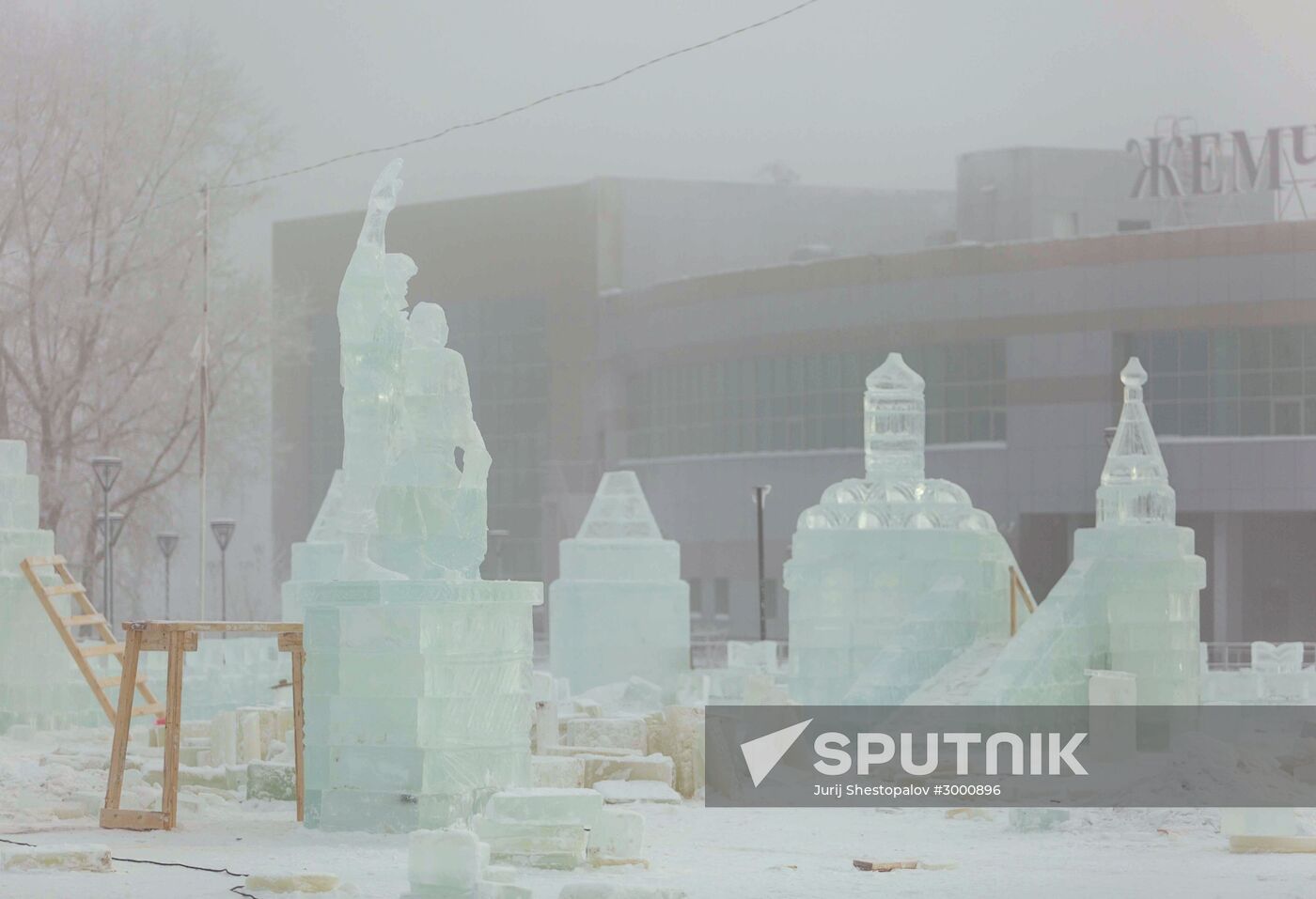 Unusial freeze-up in Yugra