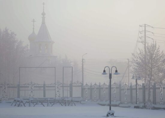 Unusial freeze-up in Yugra
