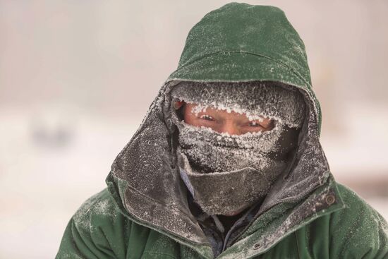 Unusial freeze-up in Yugra