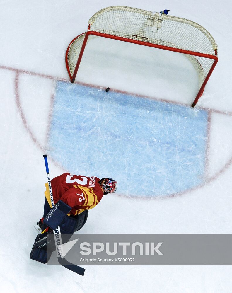 Ice hockey. KHL. Torpedo vs. Dynamo Moscow