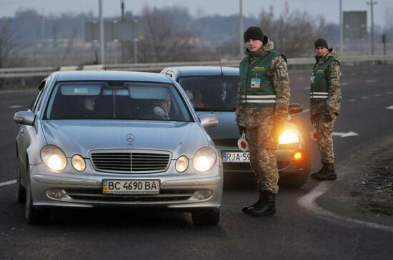 Korchevaya-Krakowiec international border checkpoint