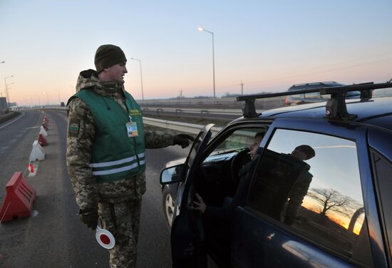 Korchevaya-Krakowiec international border checkpoint