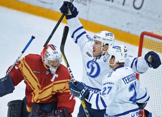 Ice hockey. KHL. Torpedo vs. Dynamo Moscow