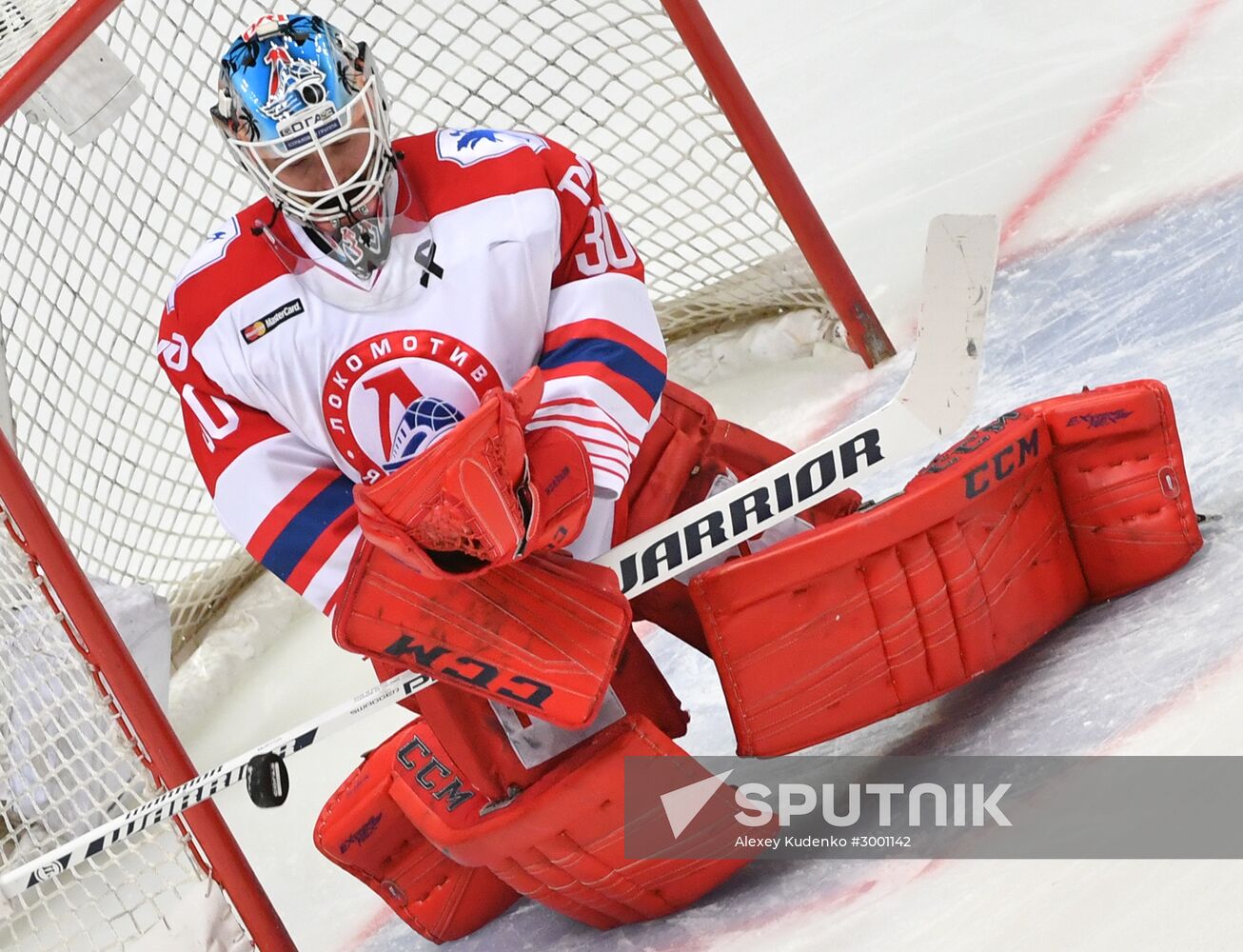 Ice hockey. KHL. Spartak vs. Lokomotiv