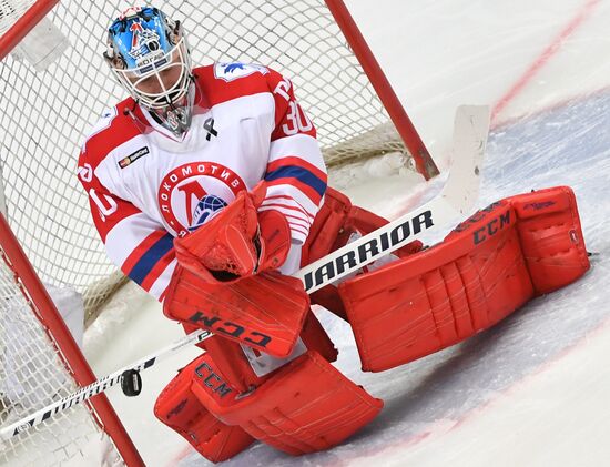 Ice hockey. KHL. Spartak vs. Lokomotiv