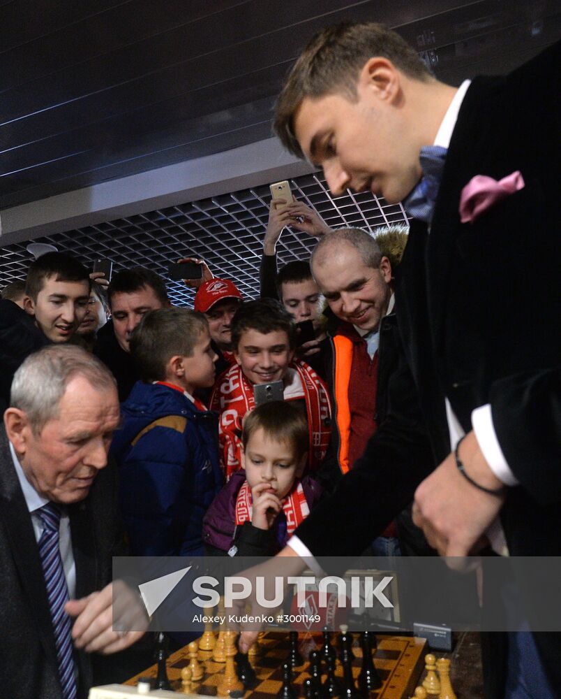 Ice hockey. KHL. Spartak vs. Lokomotiv