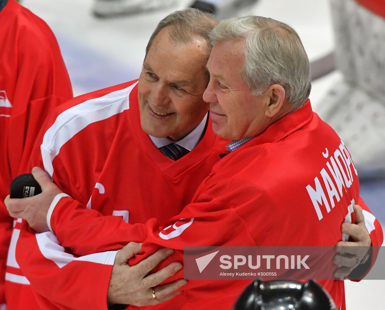 Ice hockey. KHL. Spartak vs. Lokomotiv