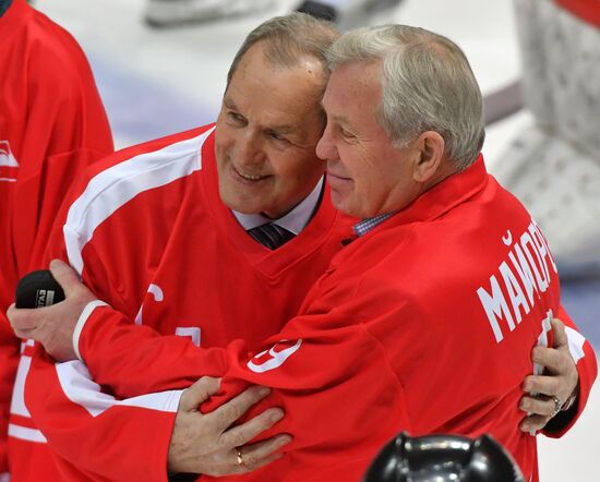 Ice hockey. KHL. Spartak vs. Lokomotiv