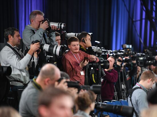 President Vladimir Putin’s 12th annual news conference