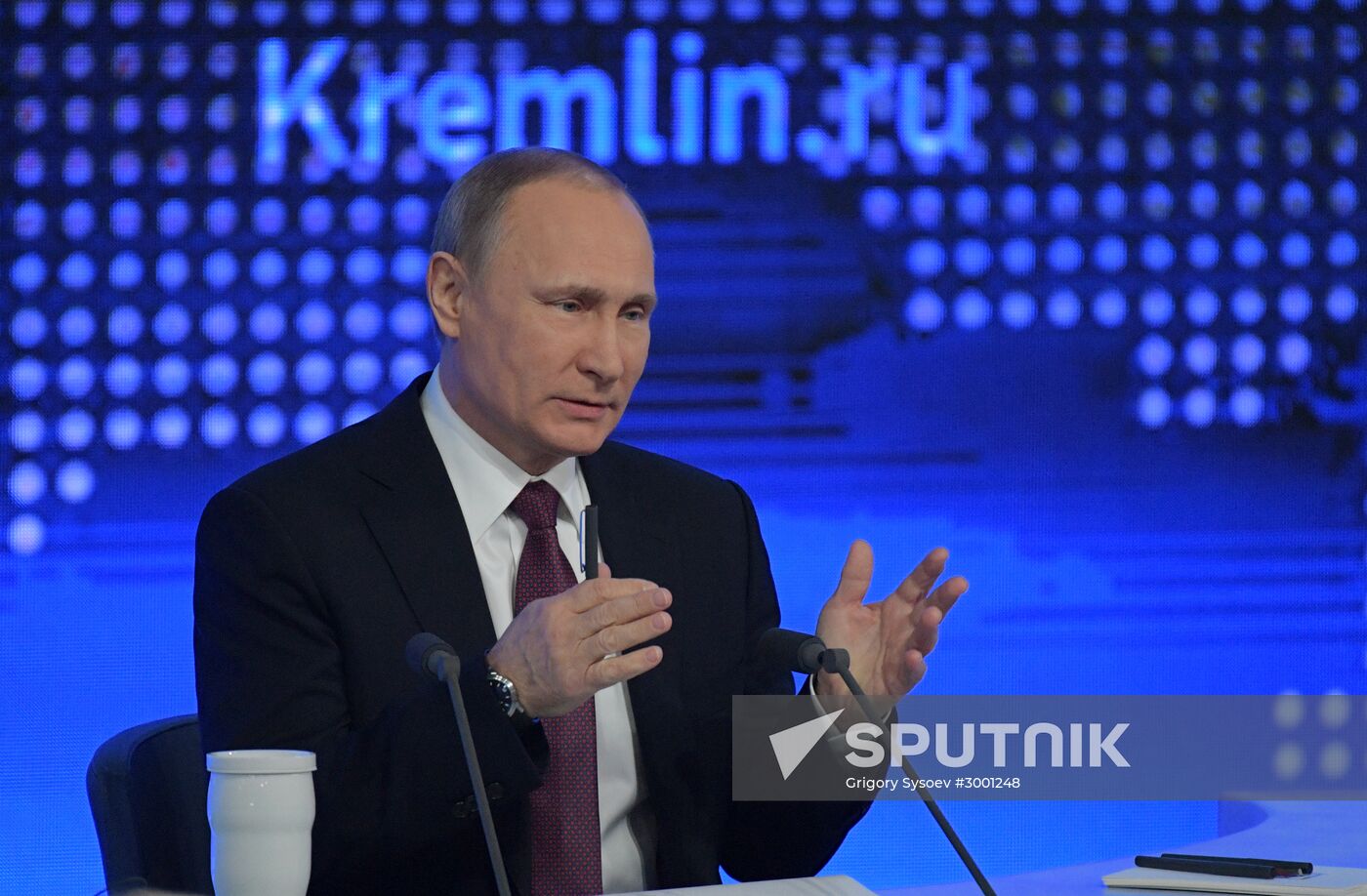 President Vladimir Putin’s 12th annual news conference