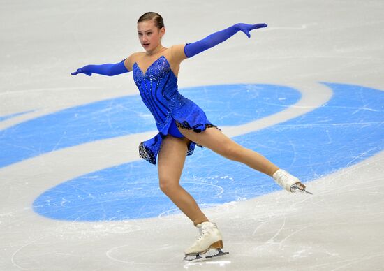 Russian Figure Skating Championship. Women's singles. Short program