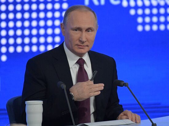 President Vladimir Putin’s 12th annual news conference