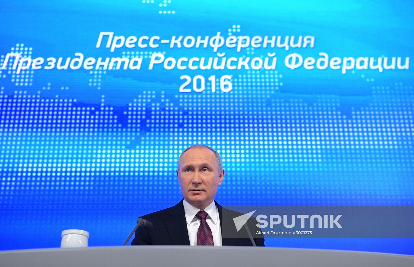 President Vladimir Putin’s 12th annual news conference