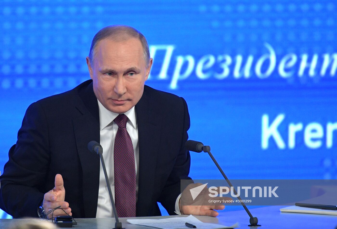 President Vladimir Putin’s 12th annual news conference