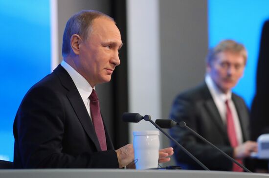 President Vladimir Putin's 12th annual news conference