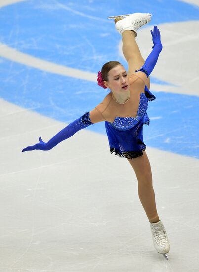 Russian Figure Skating Championship. Women's singles. Short program