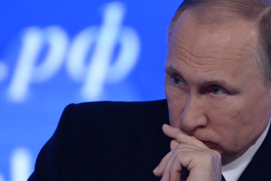 President Vladimir Putin’s 12th annual news conference