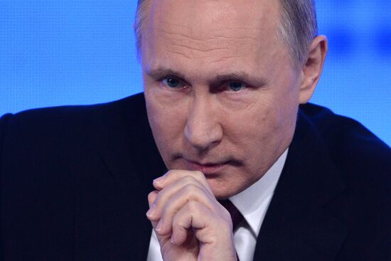 President Vladimir Putin’s 12th annual news conference