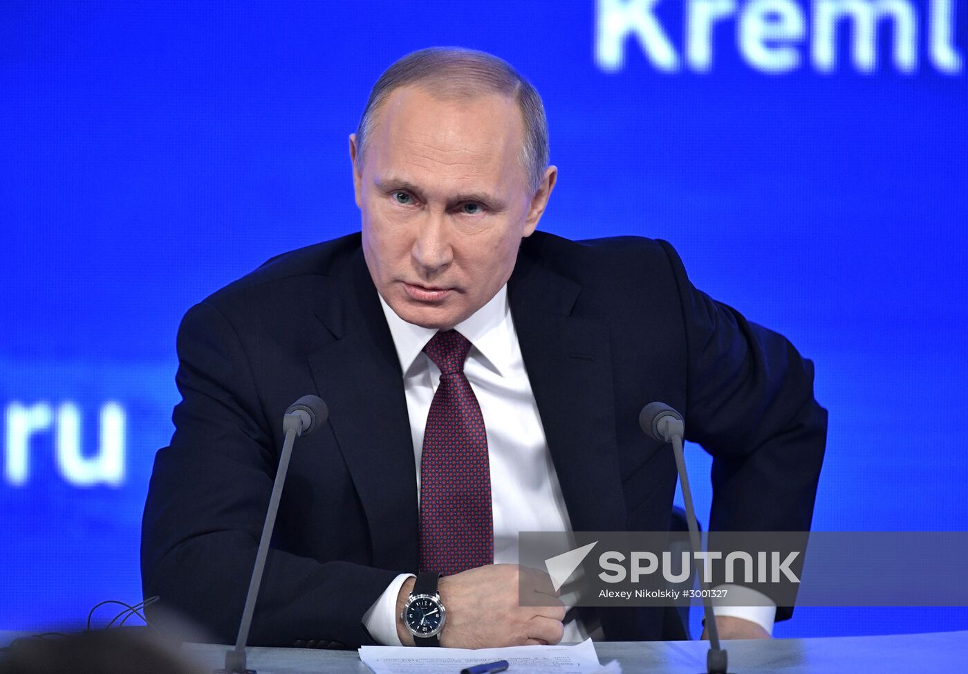 President Vladimir Putin’s 12th annual news conference