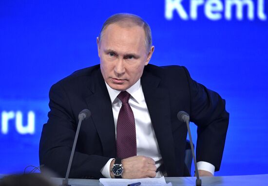 President Vladimir Putin’s 12th annual news conference