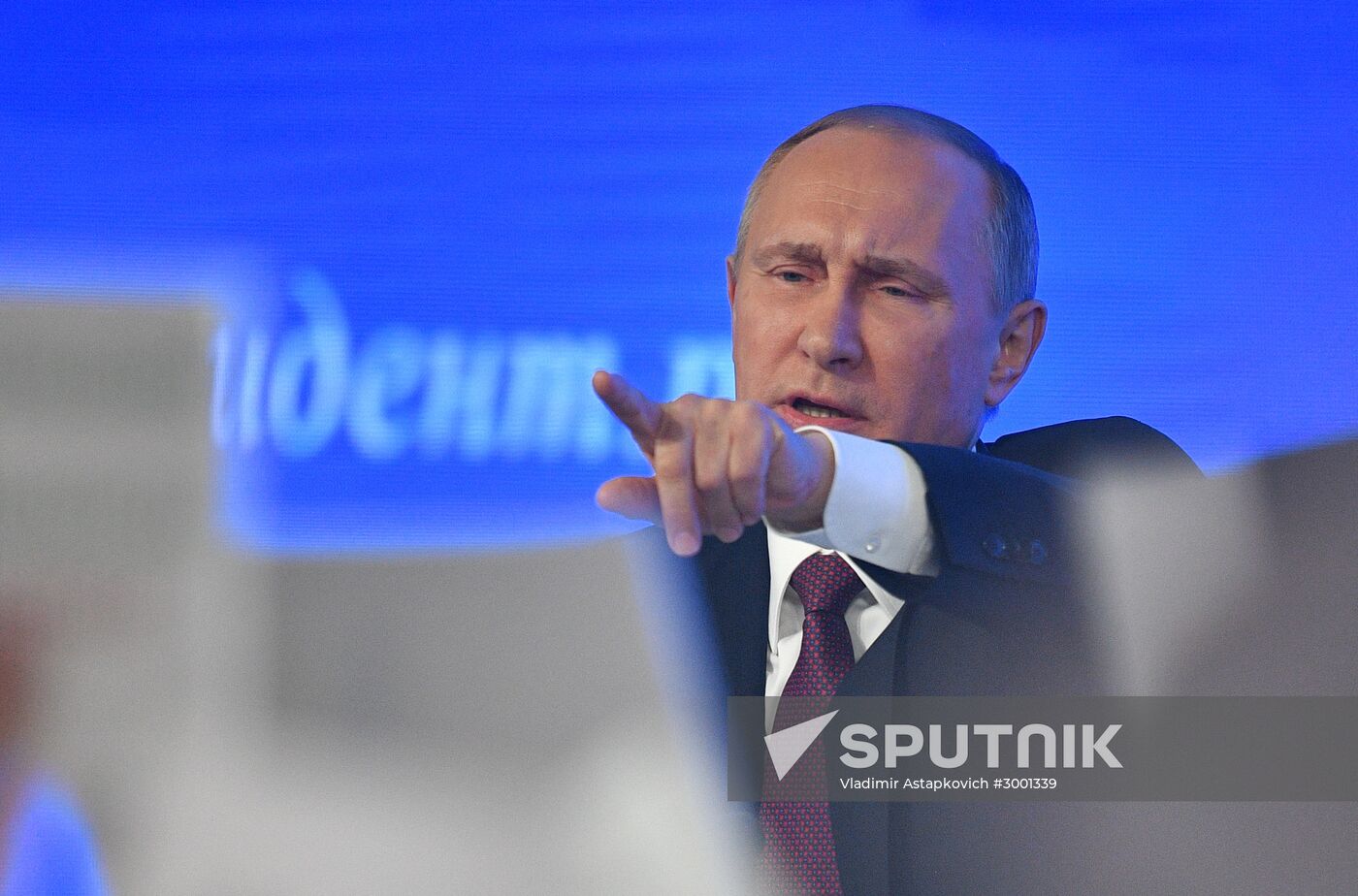 President Vladimir Putin’s 12th annual news conference