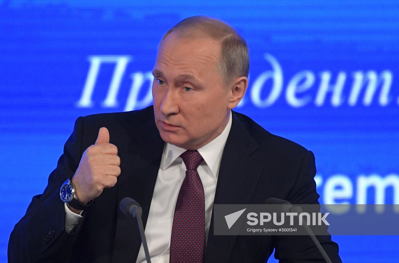 President Vladimir Putin’s 12th annual news conference