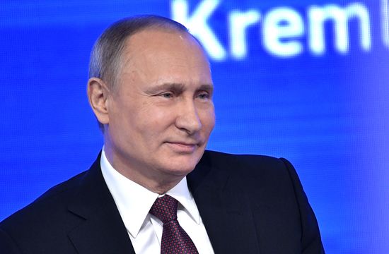 President Vladimir Putin’s 12th annual news conference
