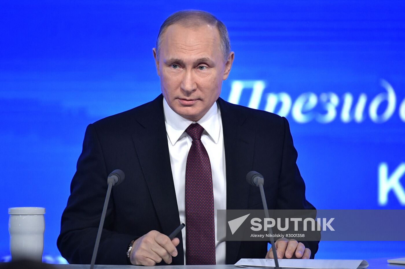 President Vladimir Putin’s 12th annual news conference