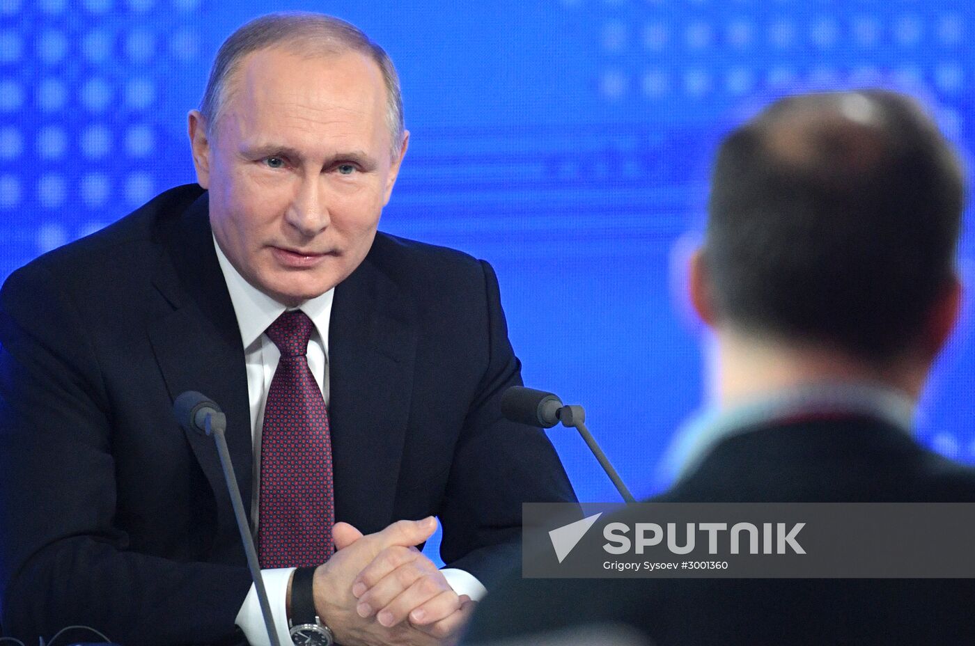 President Vladimir Putin’s 12th annual news conference