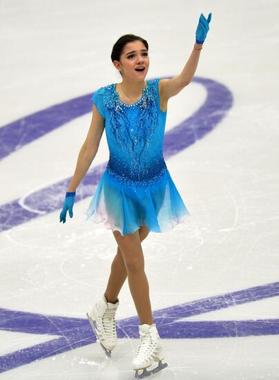 Russian Figure Skating Championship. Women's singles. Short program