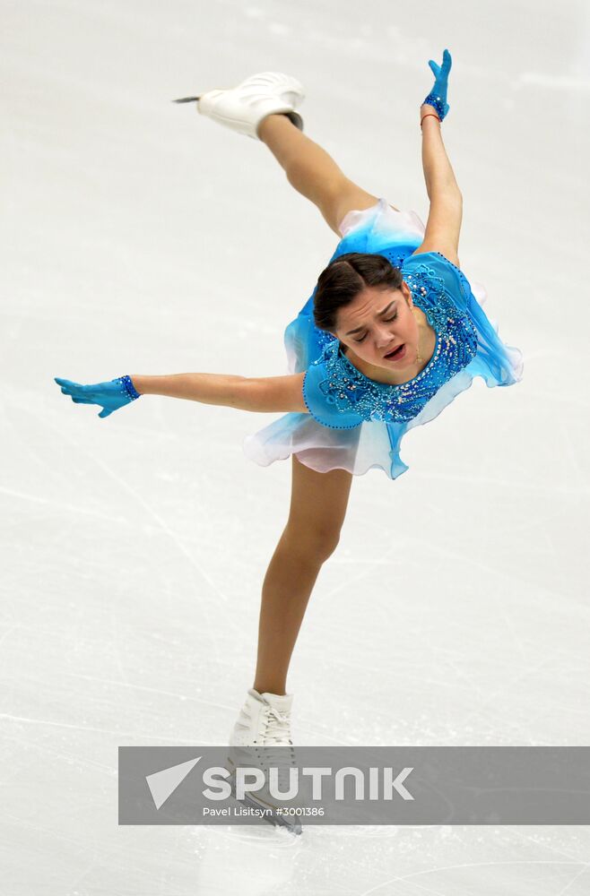 Russian Figure Skating Championship. Women's singles. Short program